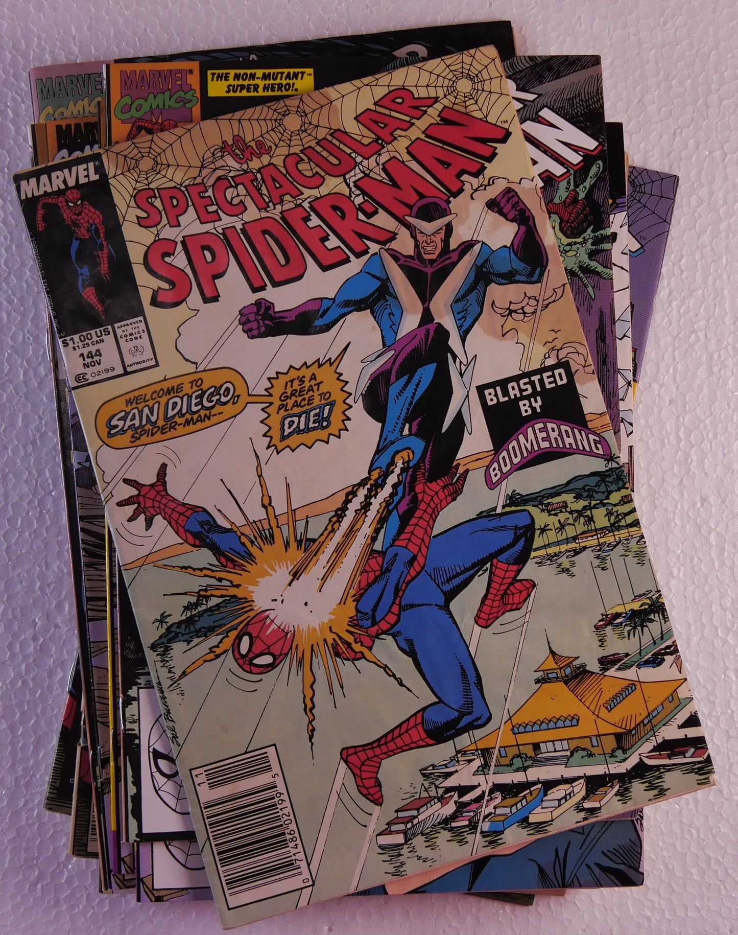 Spectacular Spider-Man Comic Lot #144 163 164 167 171 172 175 Marvel
