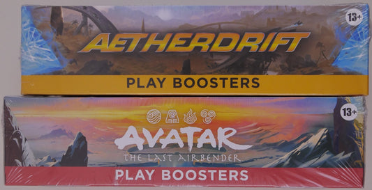 Magic The Gathering Aetherdrift Avatar Play Booster Box bundle sealed