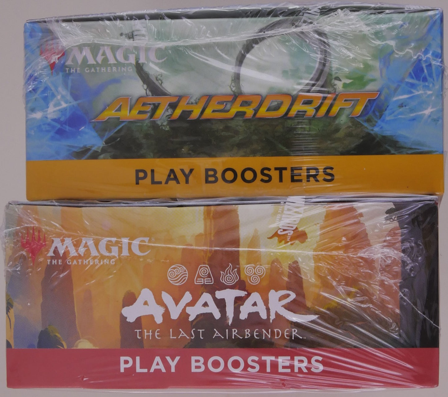 MTG Aetherdrift + Avatar Play Booster Box Bundle Sealed 2 Boxes