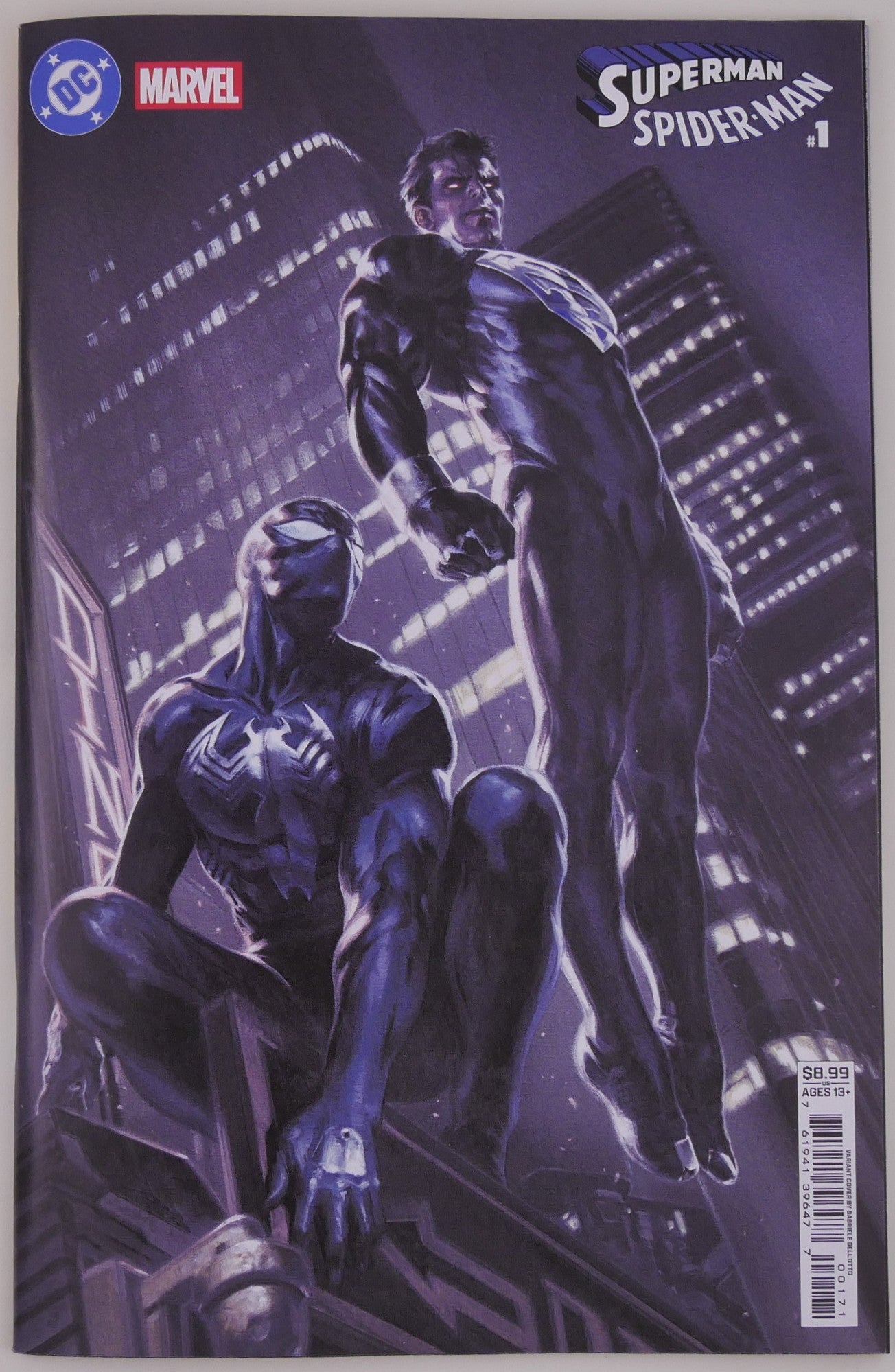 Superman Spider-Man #1 Dell'Otto Variant 