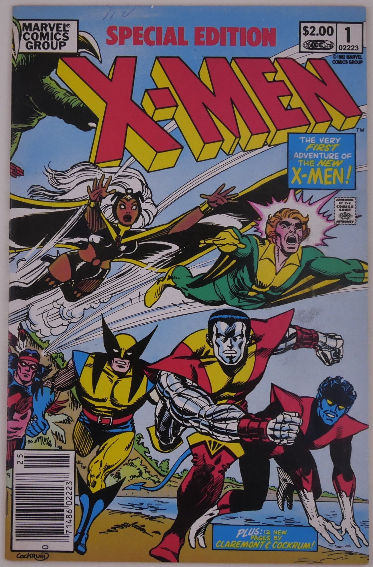 X-Men Special Edition #1 1983 Giant-Size X-Men #1 reprint Marvel comic cover