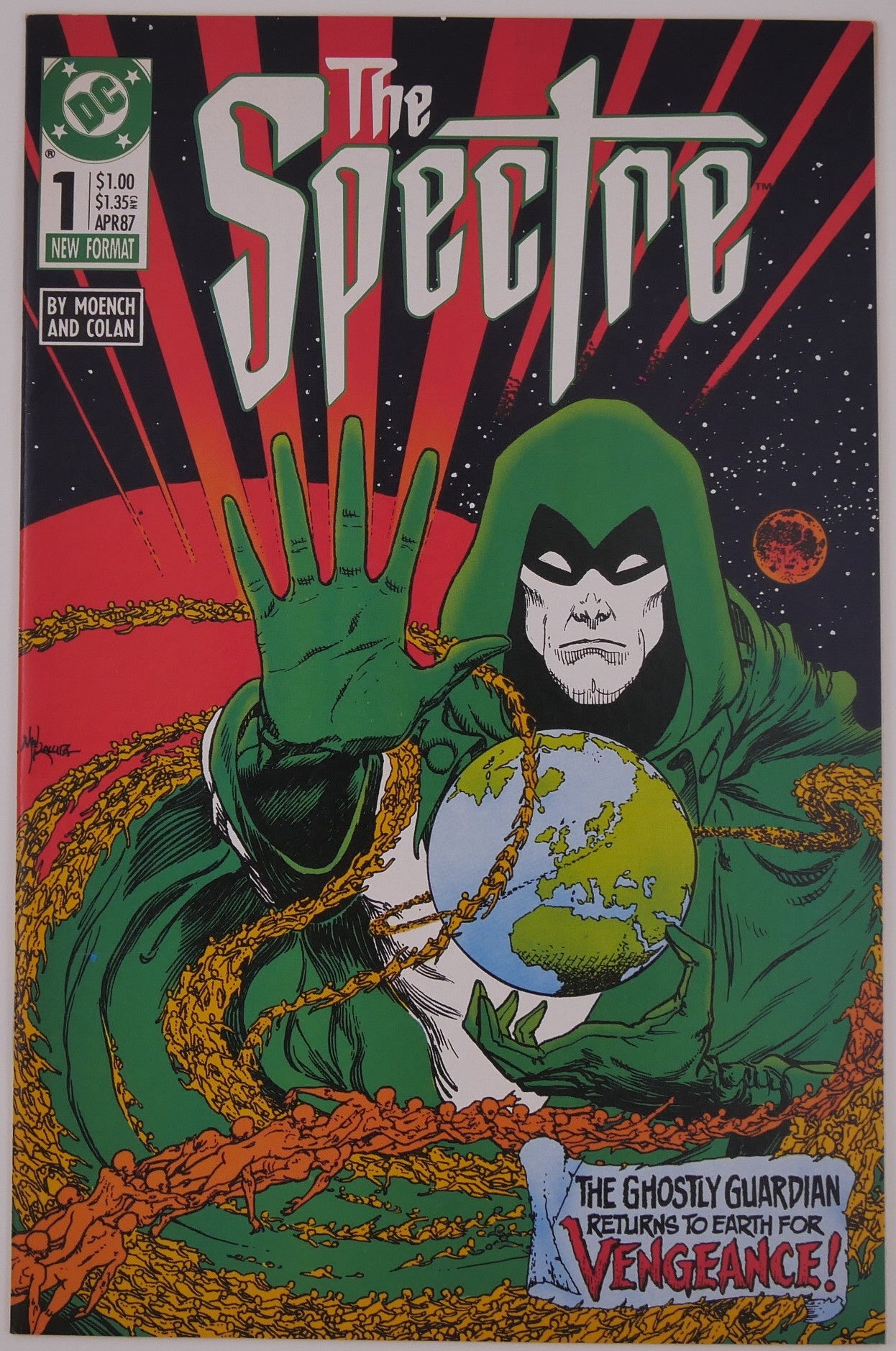 Spectre #1 Lot of 3 1987 DC Comics Copper Age Ghostly Guardian