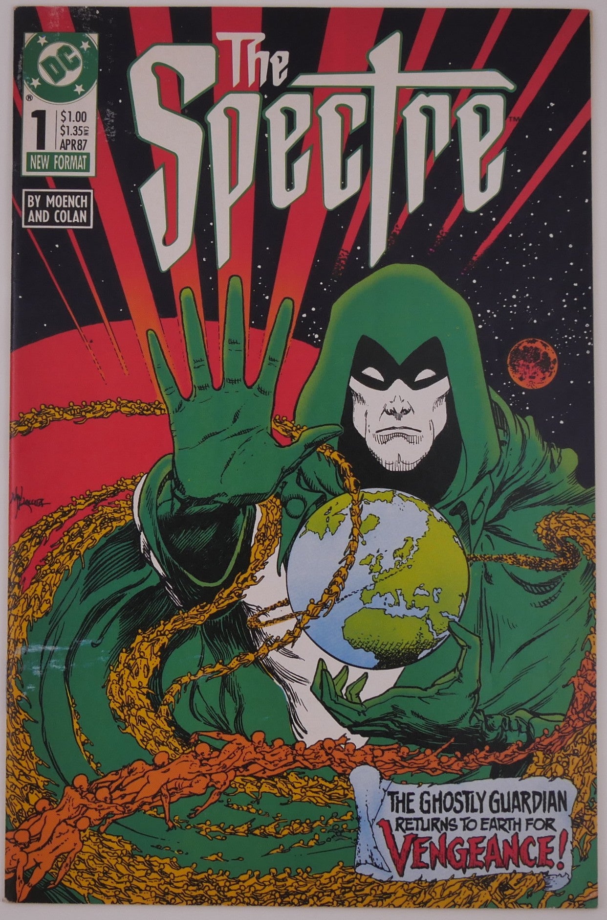 Spectre #1 Lot of 3 1987 DC Comics Copper Age Ghostly Guardian