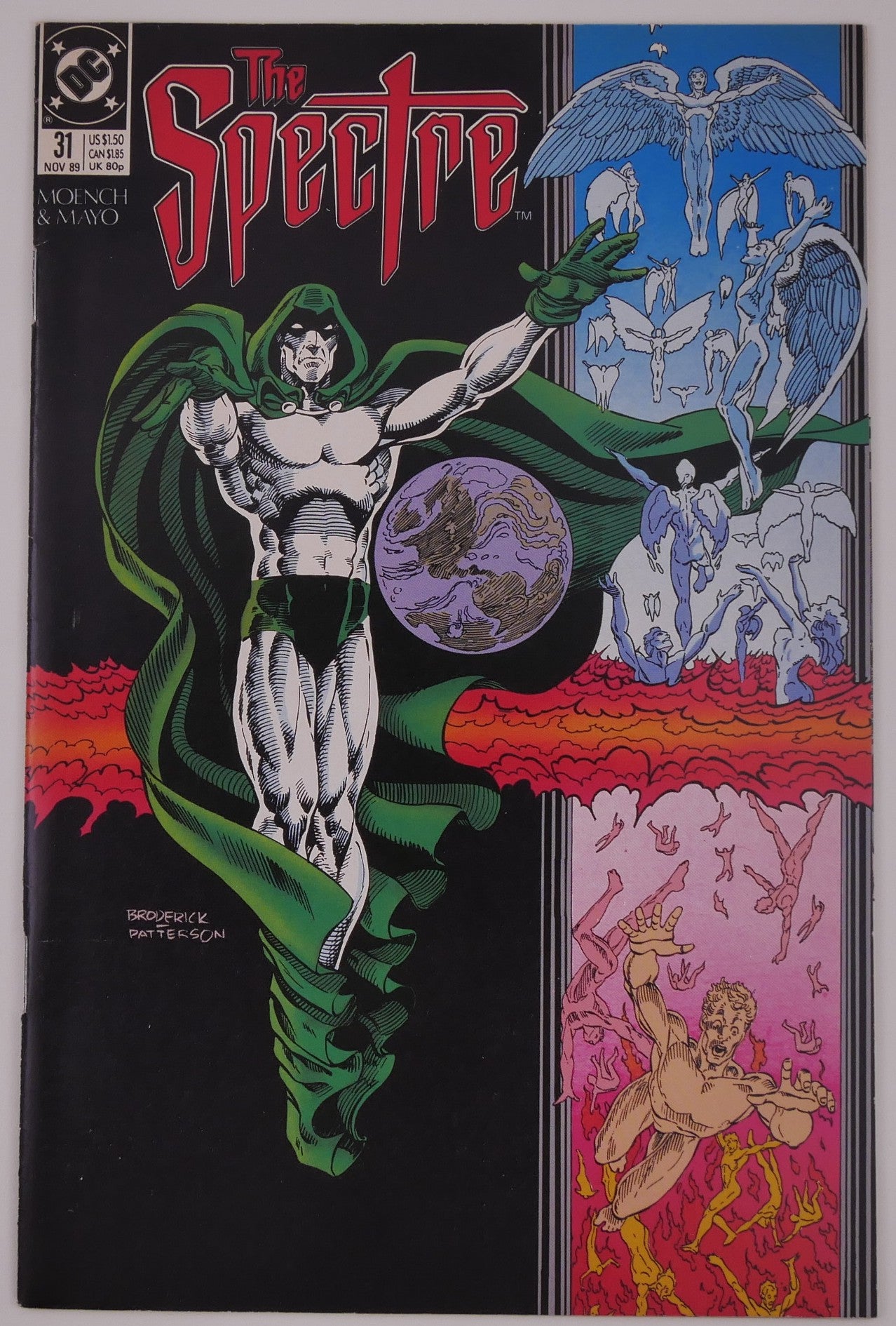 Spectre #31 Lot of 2 1989 DC Comics Heaven Hell Cover Copper Age