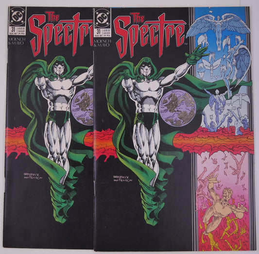 Spectre #31 1989 DC Comics lot of 2 heaven hell cover Copper Age
