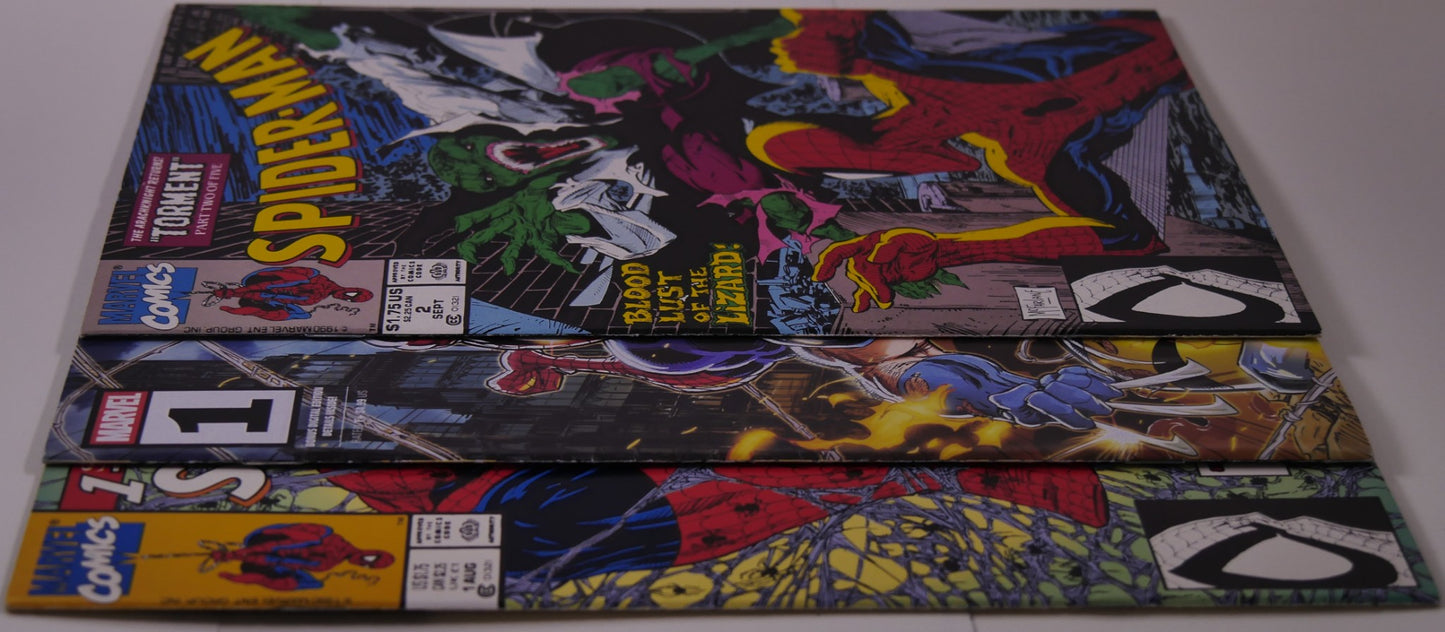 Spider-Man Torment #1-2 Set + Spider-Man & Wolverine #1 Bundle