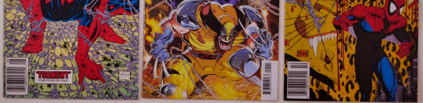 Spider-Man #1 Torment + Spider-Man #3 + Spider-Man & Wolverine #1