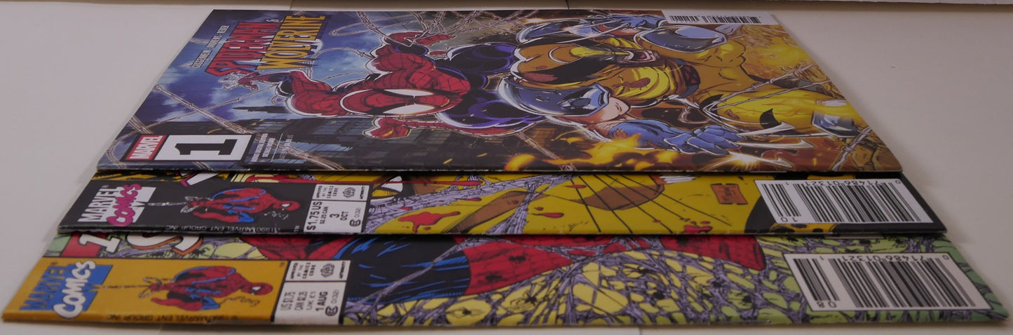 Spider-Man #1 Torment + Spider-Man #3 + Spider-Man & Wolverine #1