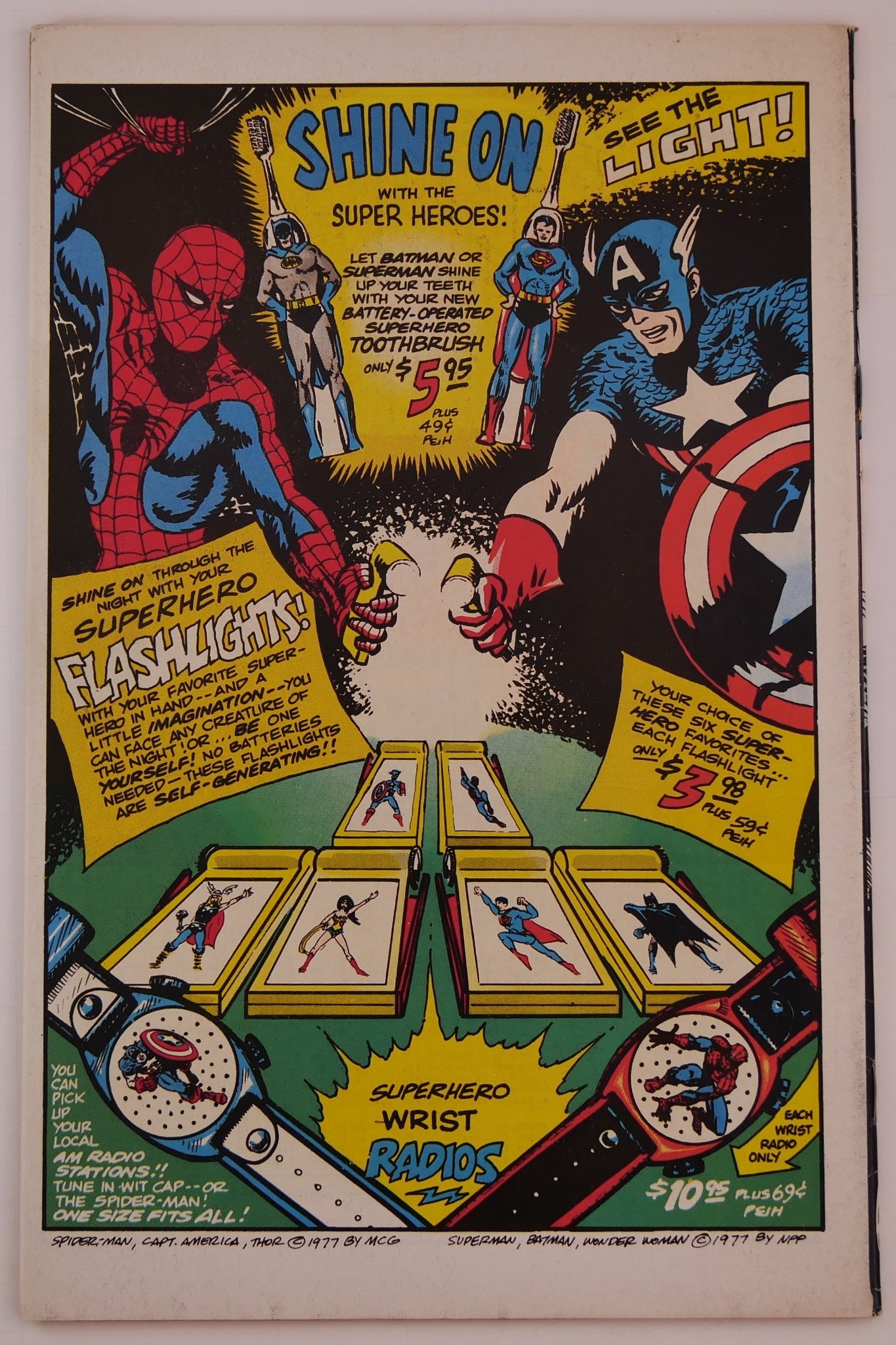 Superhero Book of Goodies #2 (1978) Marvel DC Merchandise Catalog