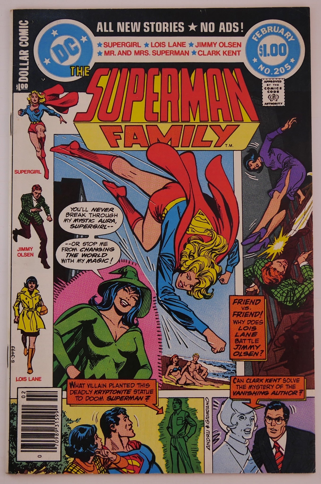 Superman Family Bronze Age Dollar Comic Bundle – Issues #205, #219, #220 & #221