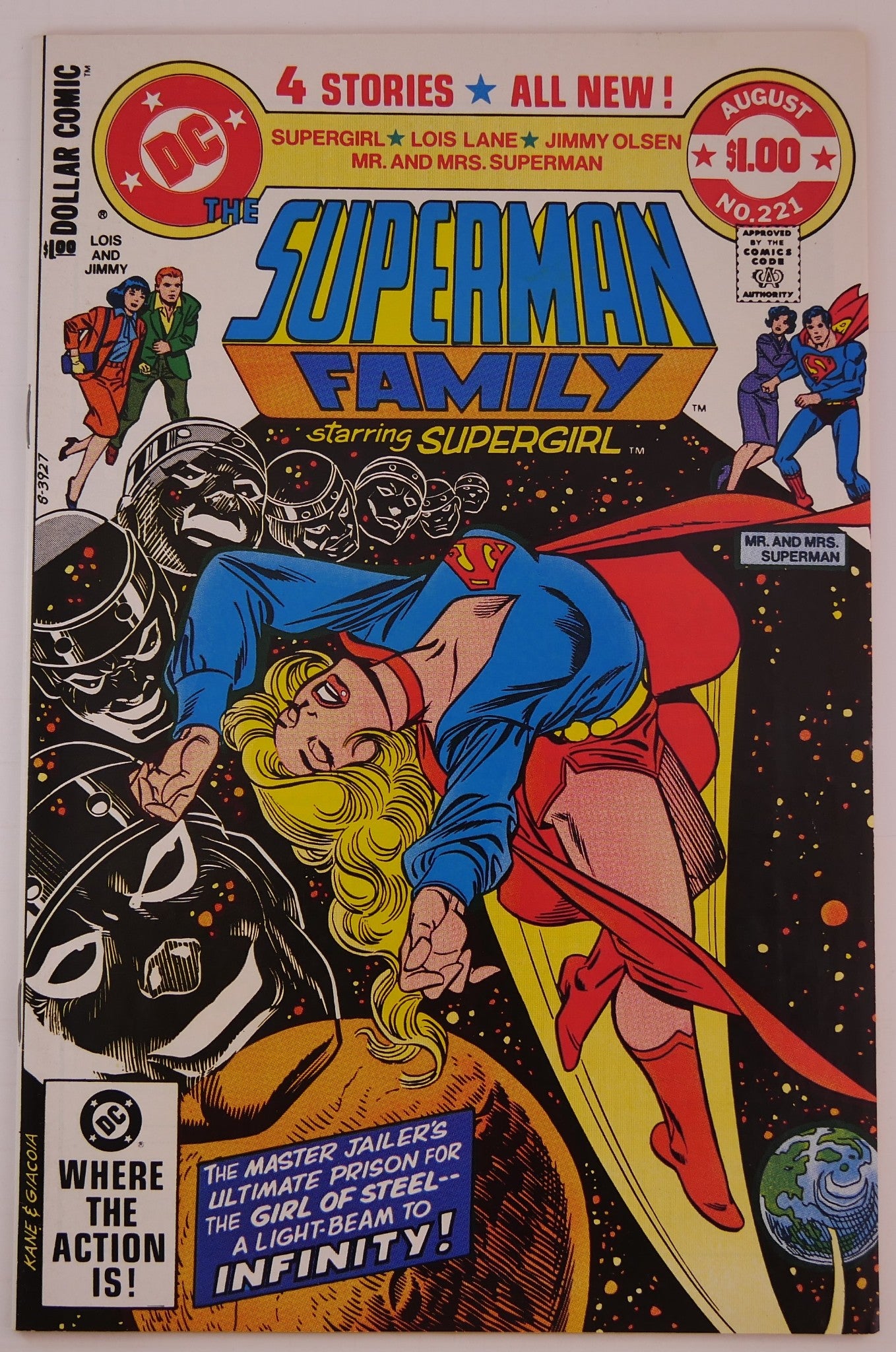 Superman Family Bronze Age Dollar Comic Bundle – Issues #205, #219, #220 & #221