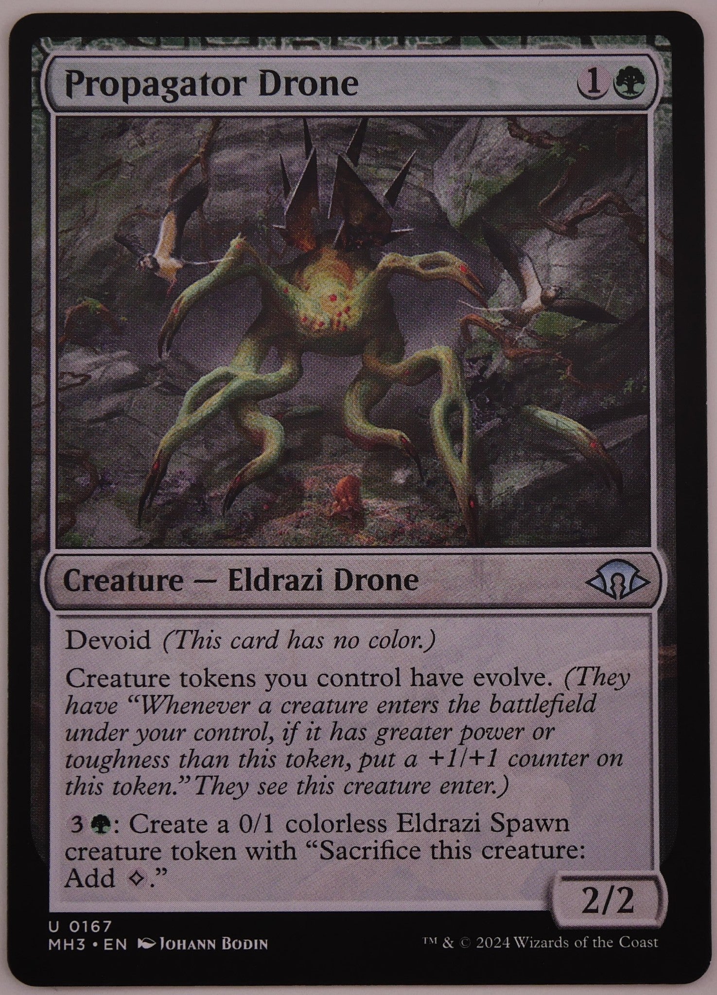 Propagator Drone MH3 167 regular finish MTG card from DM Vault Co