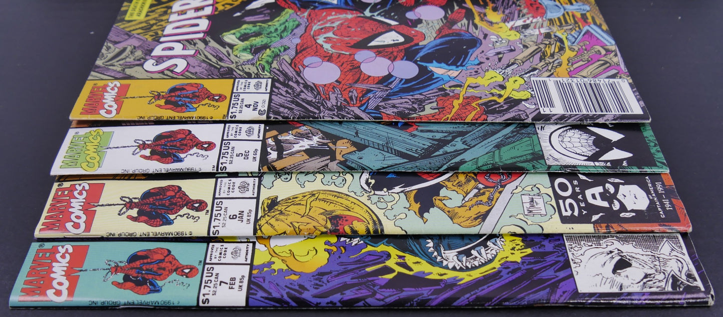 Spider-Man #4-7 Bundle Todd McFarlane Torment Masques Marvel