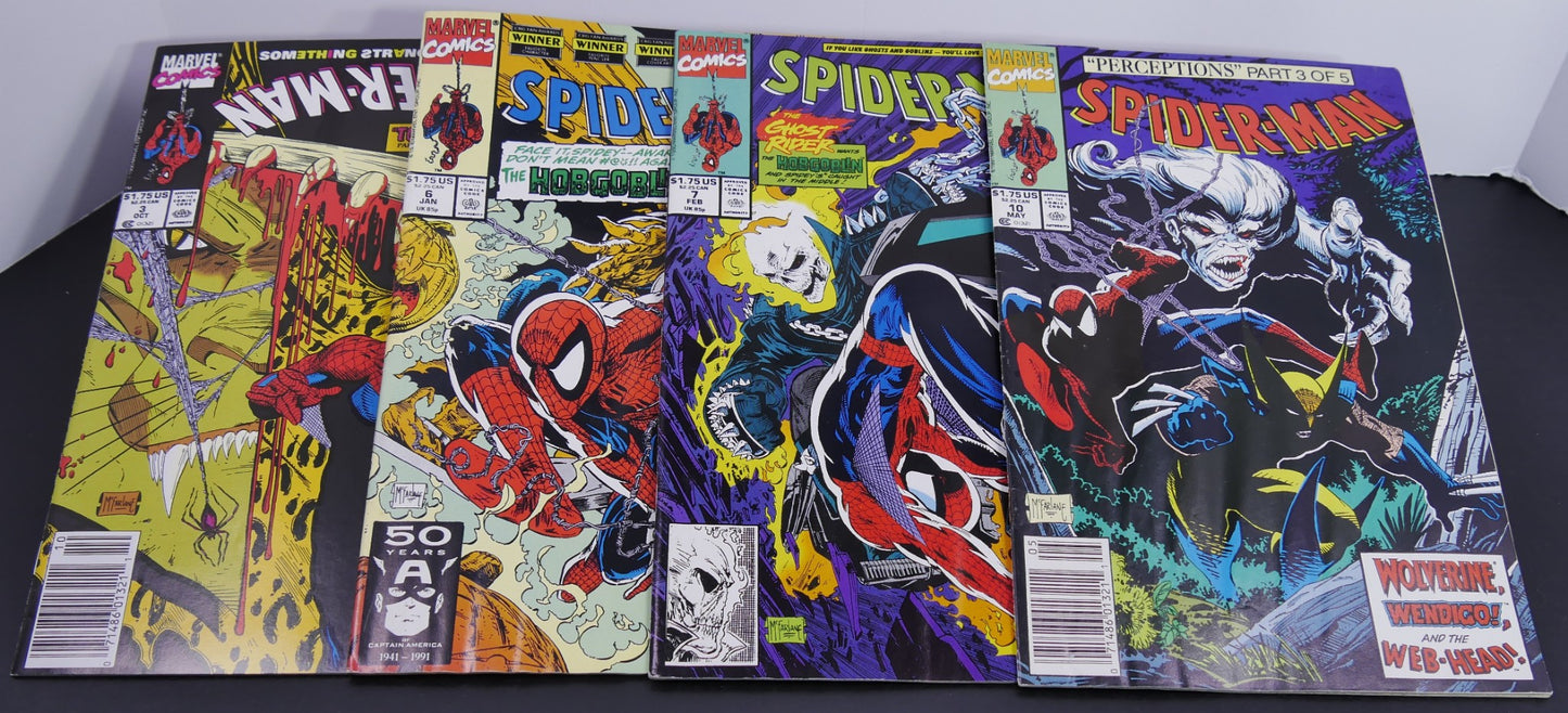 Spider-Man McFarlane Bundle #3 #6 #7 #10 Ghost Rider Set