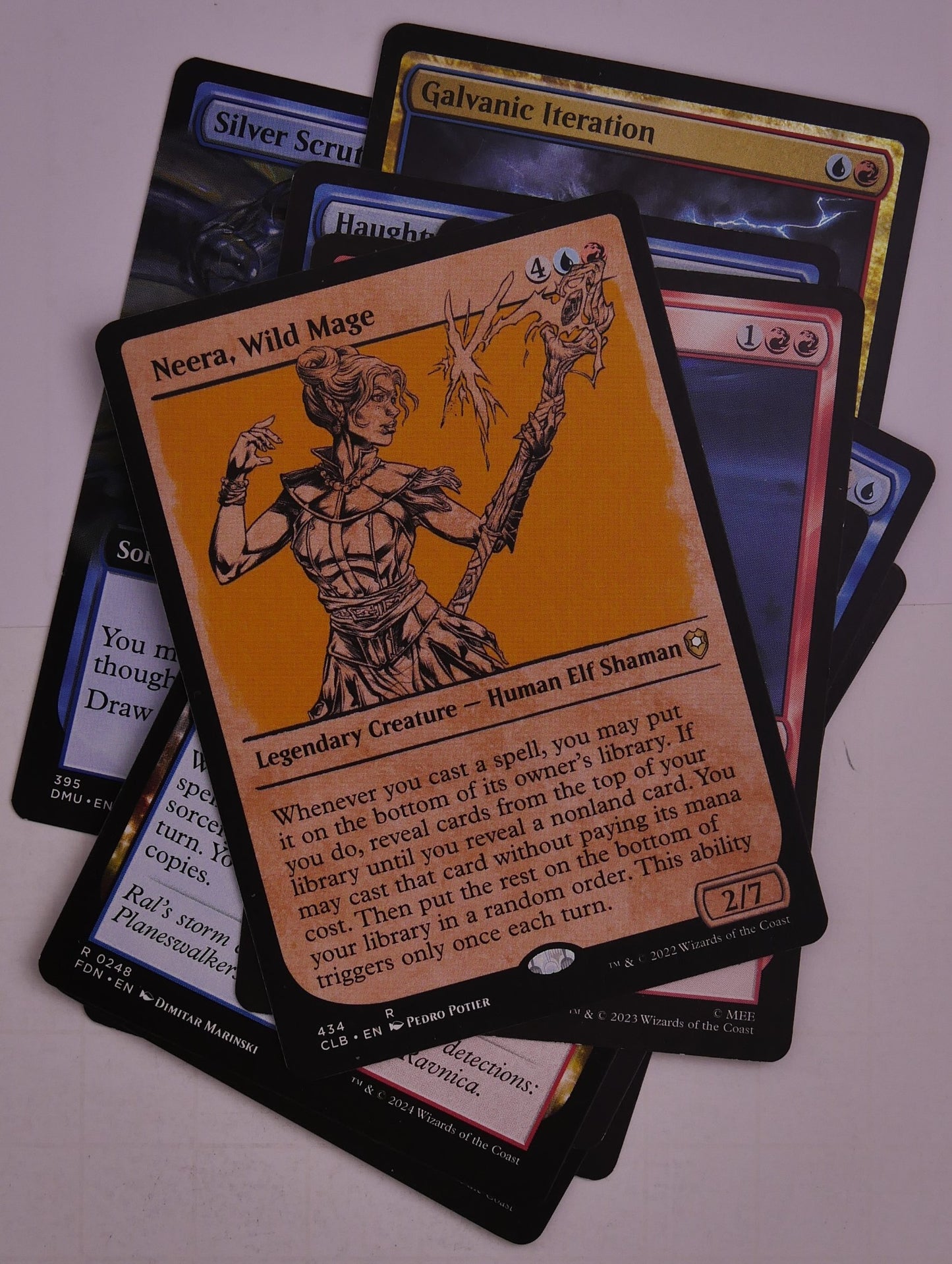 Neera Izzet Spellslinger Storm MTG Commander Bundle