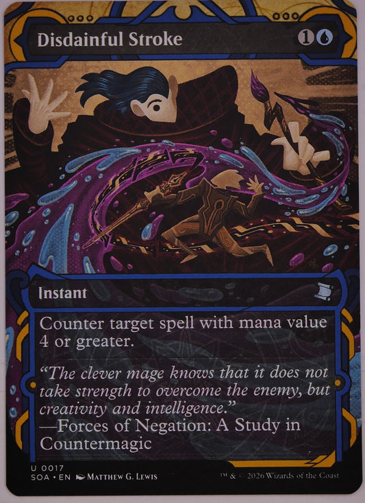 Disdainful Stroke SOA #17 Extended Art from Songs of Adventure.
