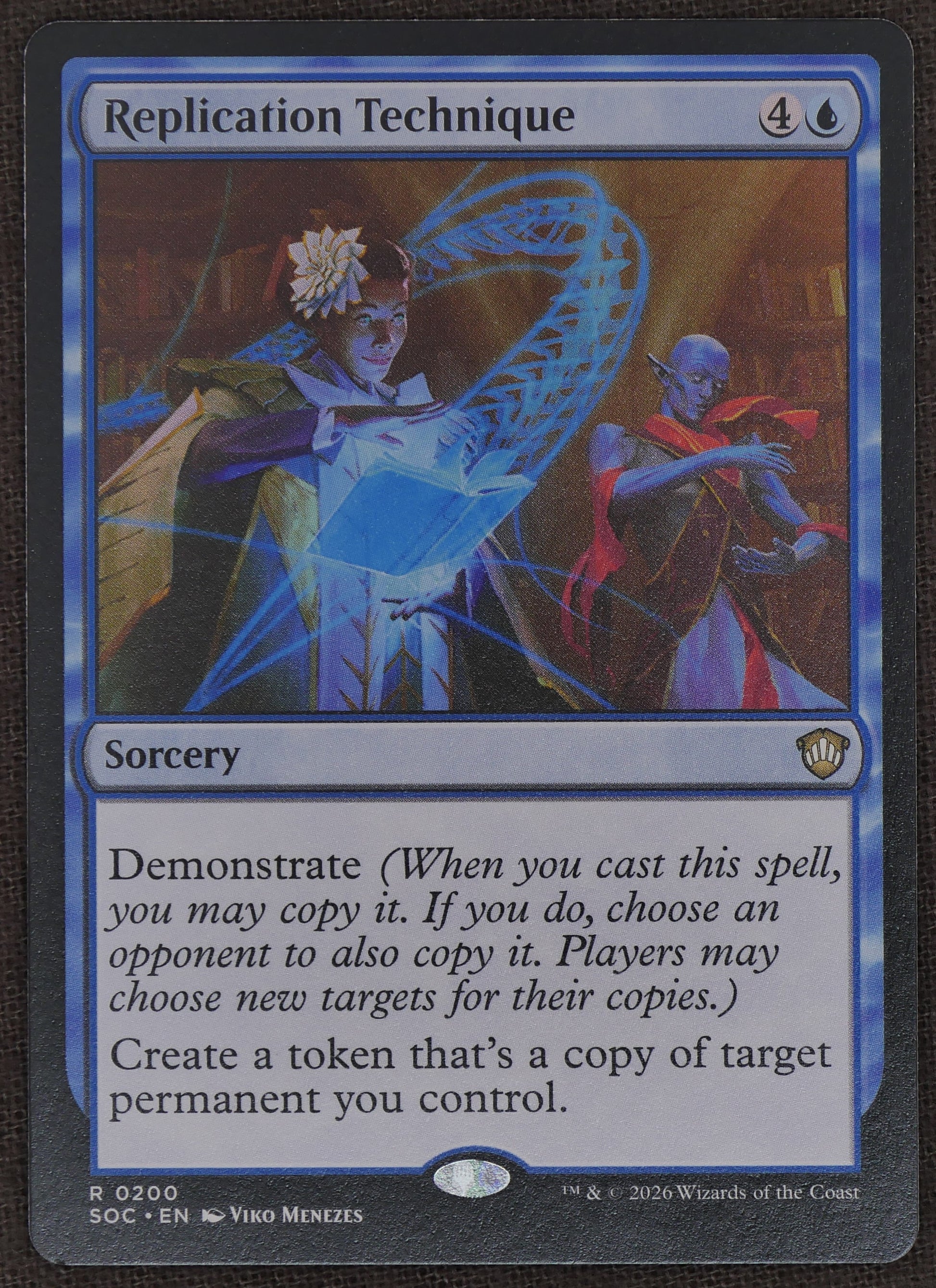 Replication Technique SOC #200 Regular from Sages of Strixhaven Commander.