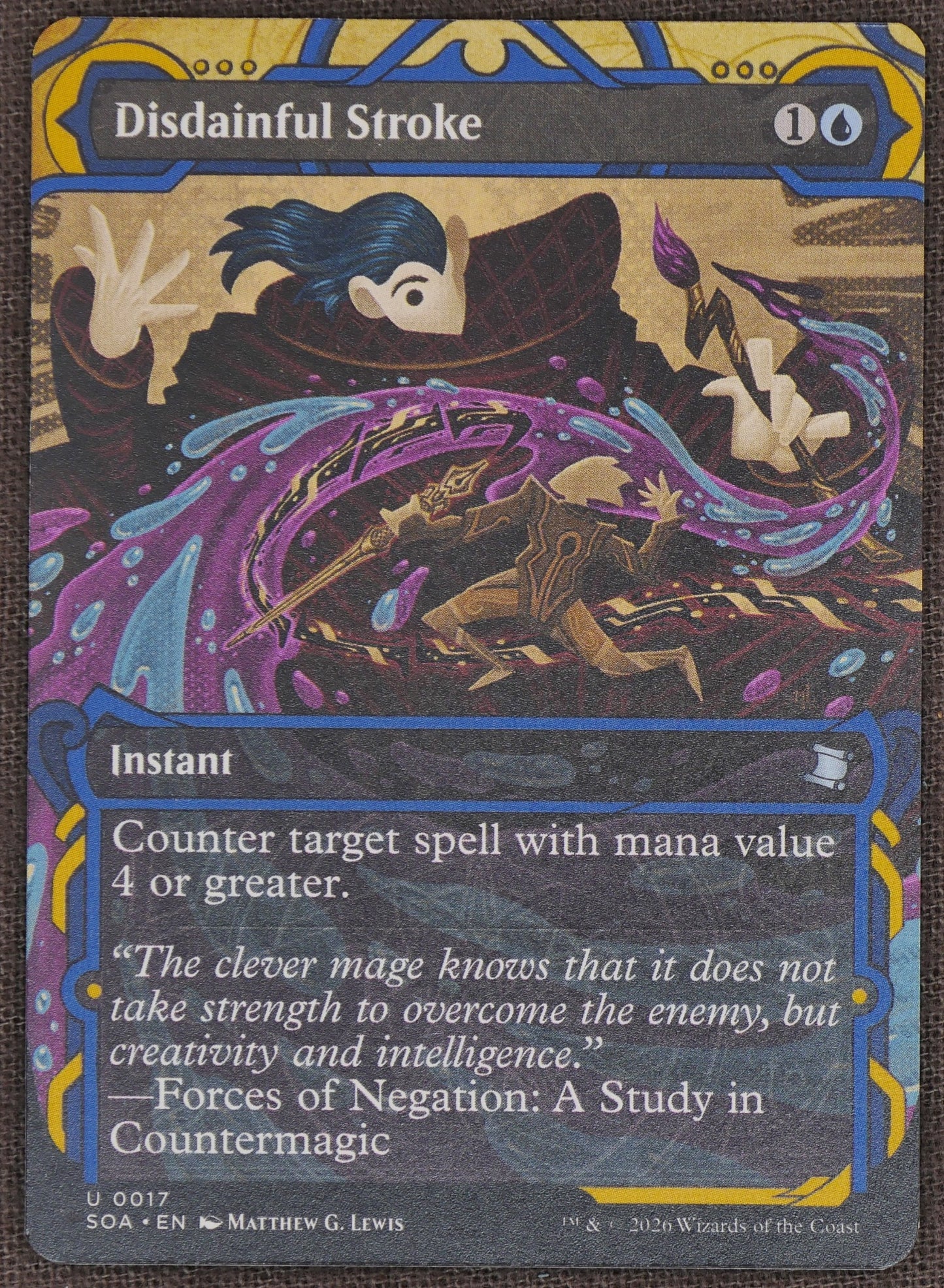 Disdainful Stroke EA SOA #17 MTG Card | DM Vault Co