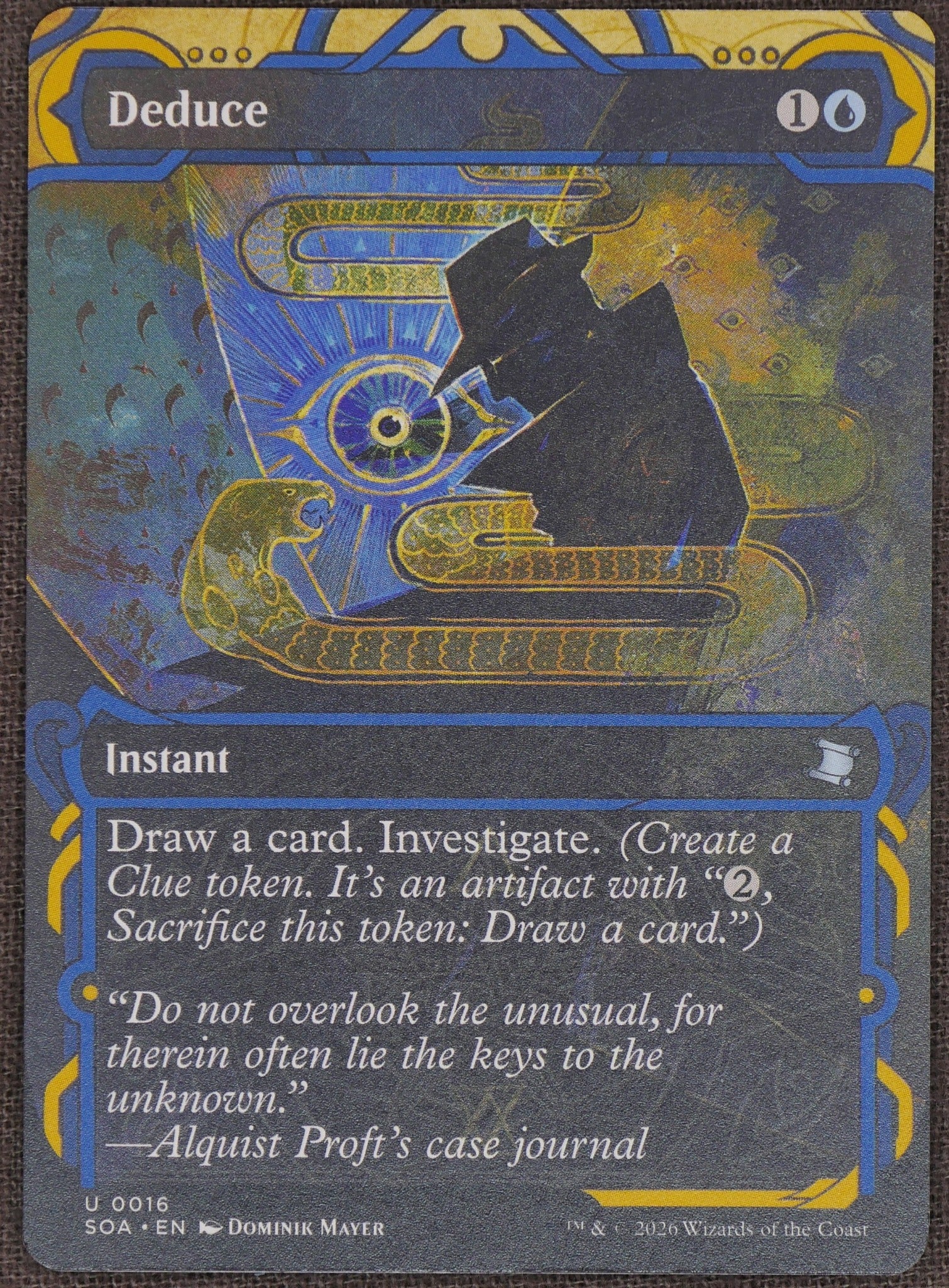 Deduce EA SOA #16 MTG Card | DM Vault Co