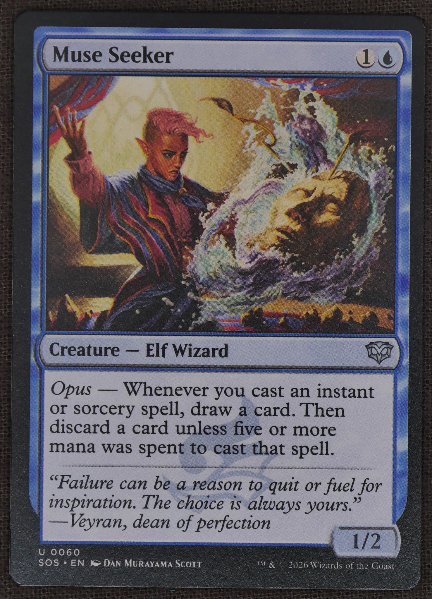 Muse Seeker SOS #60 MTG Card | DM Vault Co