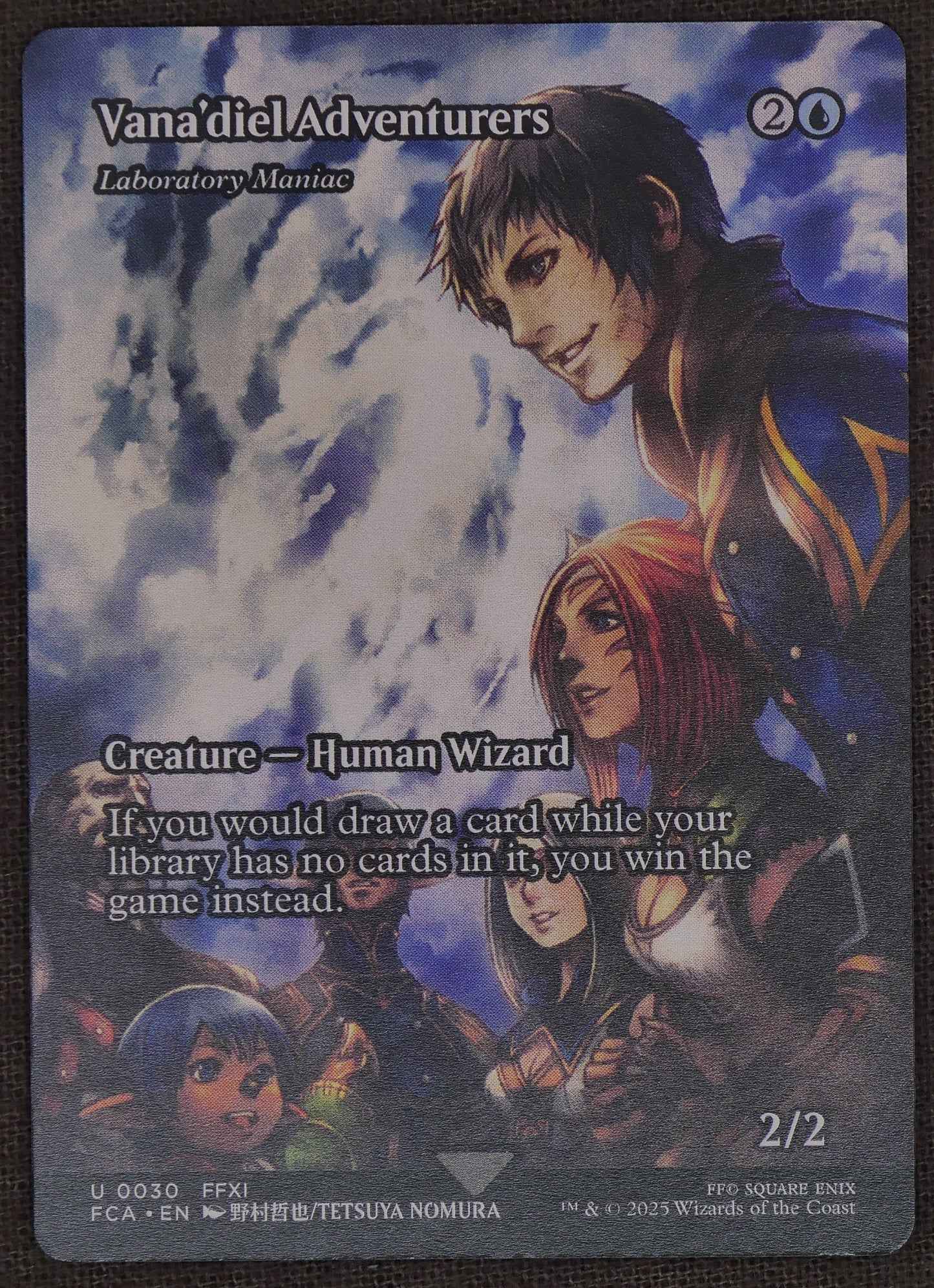 Vana'diel Adventurers (Laboratory Maniac) #30 extended art regular finish from Final Fantasy Through the Ages.
