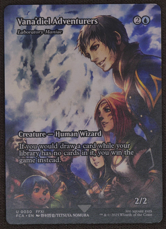 Vana'diel Adventurers (Laboratory Maniac) #30 extended art regular finish from Final Fantasy Through the Ages.
