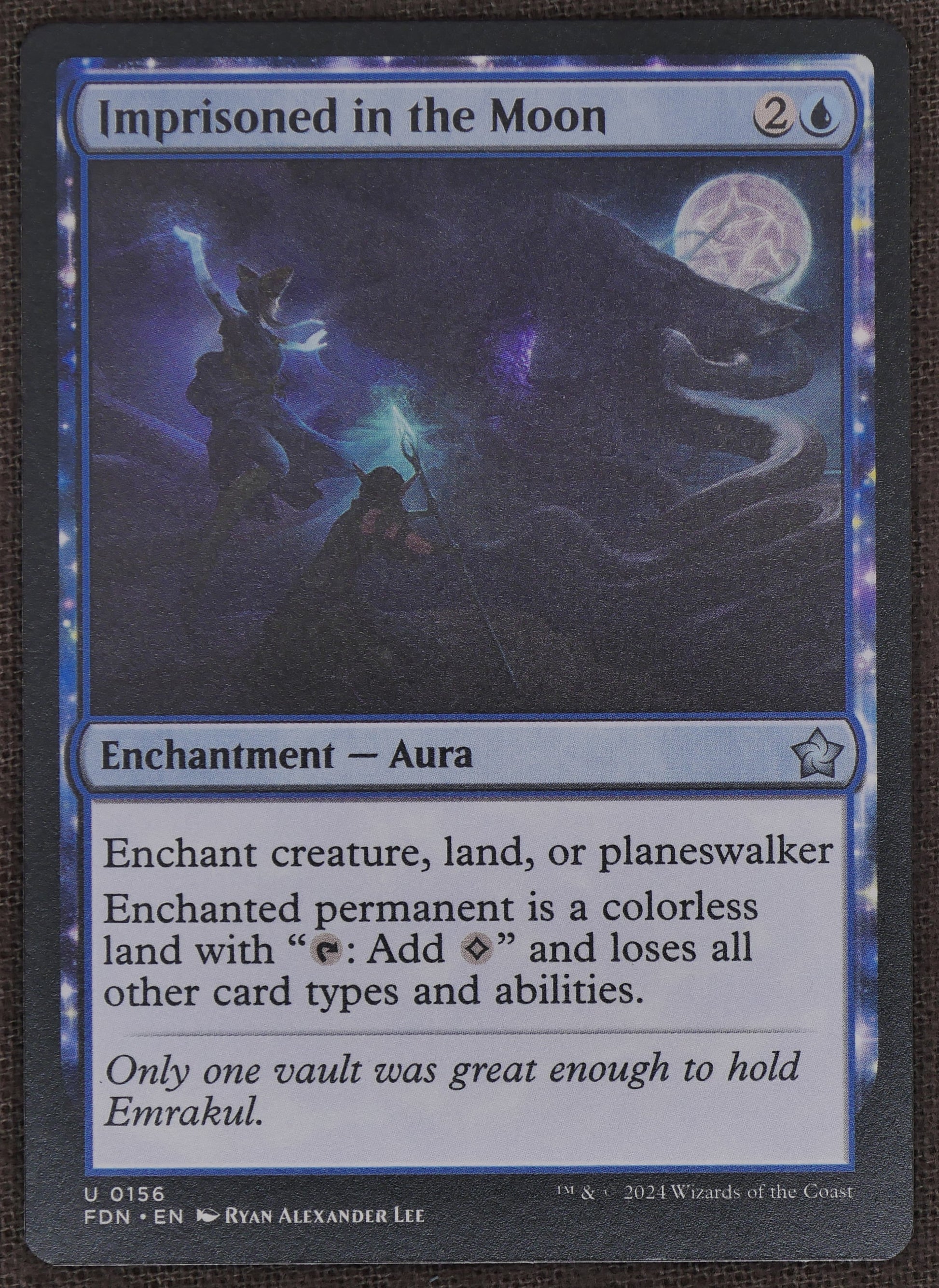 Imprisoned in the Moon FDN #156 Uncommon from Foundations.