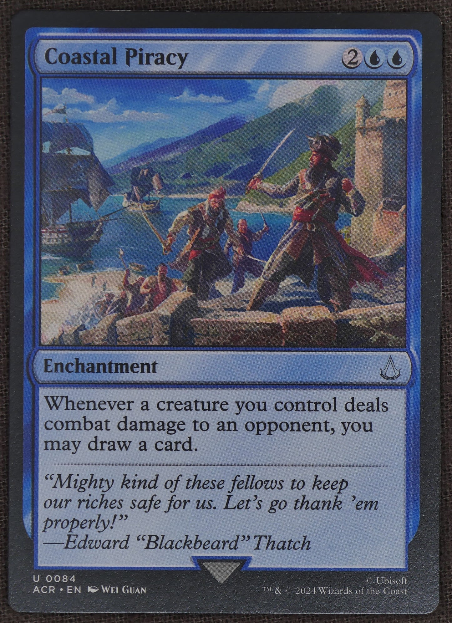 Coastal Piracy ACR #084 Uncommon from Assassin's Creed.