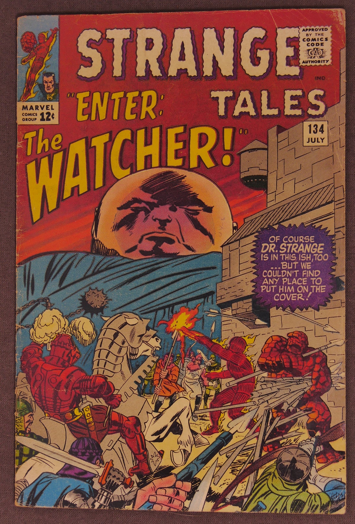 Strange Tales 134 Marvel July 1965 Watcher Kang Silver Age comic DM Vault Co