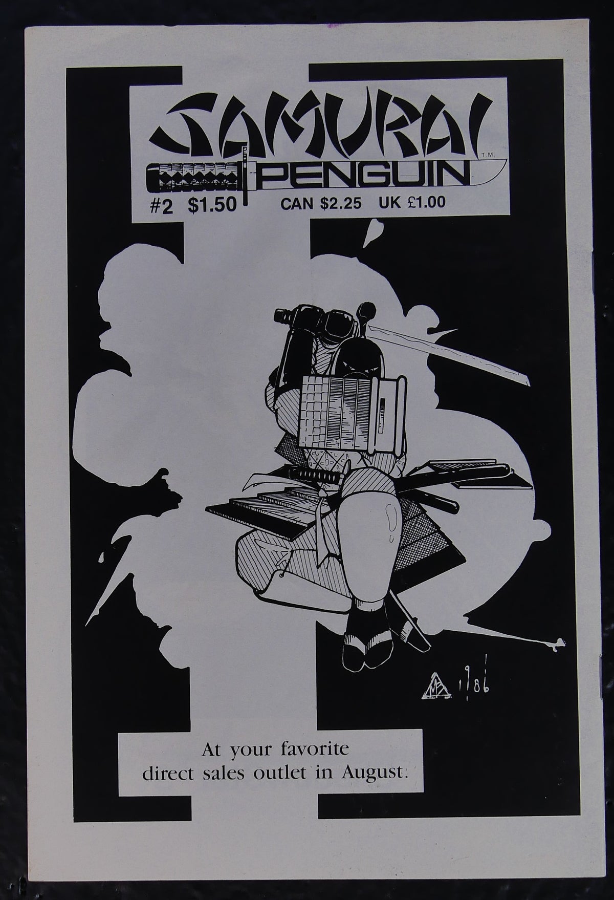 Samurai Penguin #1 Slave Labor Graphics 1986