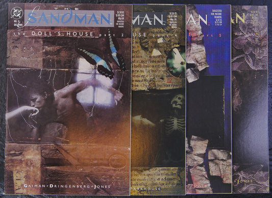 The Sandman #12-15 (1990) DC Comics four-comic lot from The Doll's House storyline