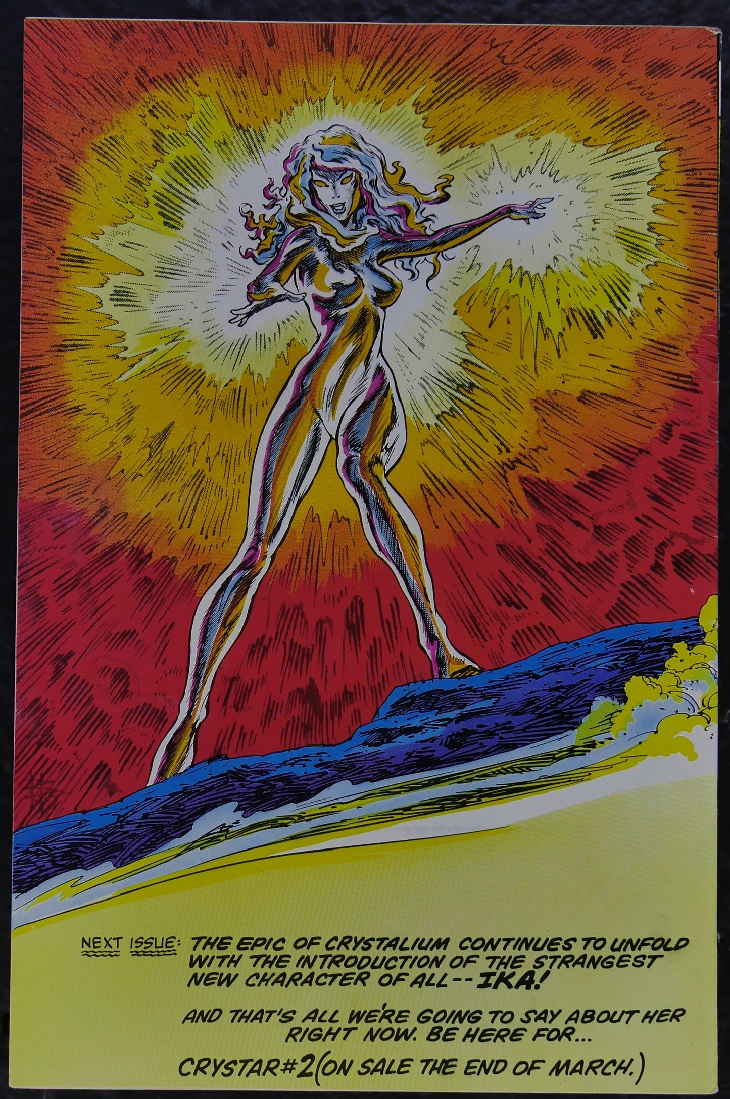 The Saga of Crystar Crystal Warrior #1 1st Crystar Marvel 1983