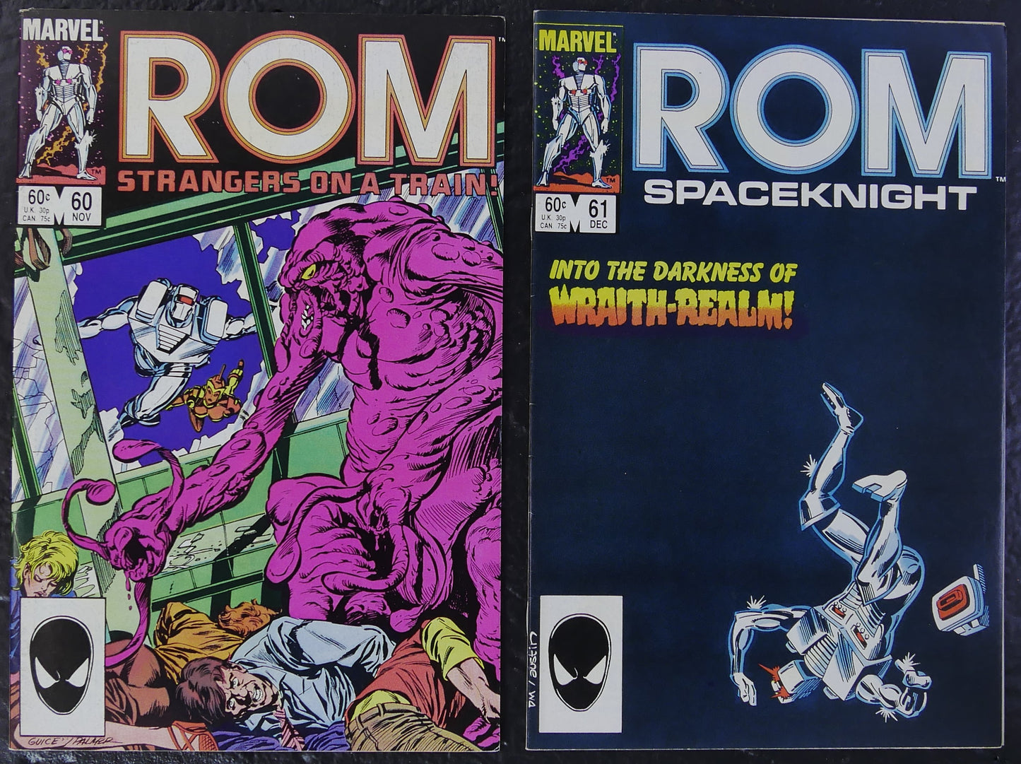 ROM #60-63 Wraith War Build-Up Marvel 1984-1985