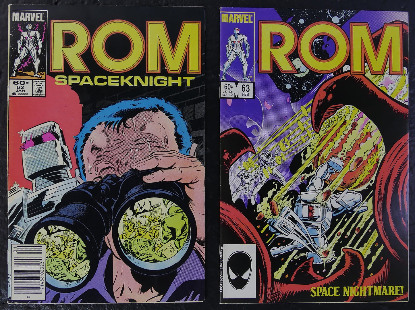 ROM #60-63 Wraith War Build-Up Marvel 1984-1985
