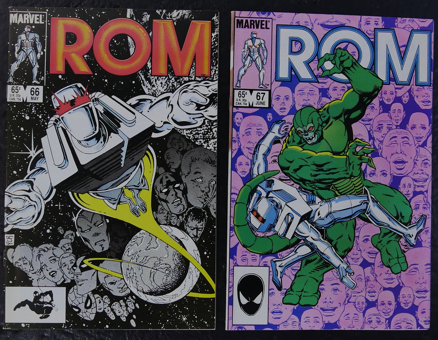 ROM #64-67 Wraith War Finale & Aftermath Marvel 1985