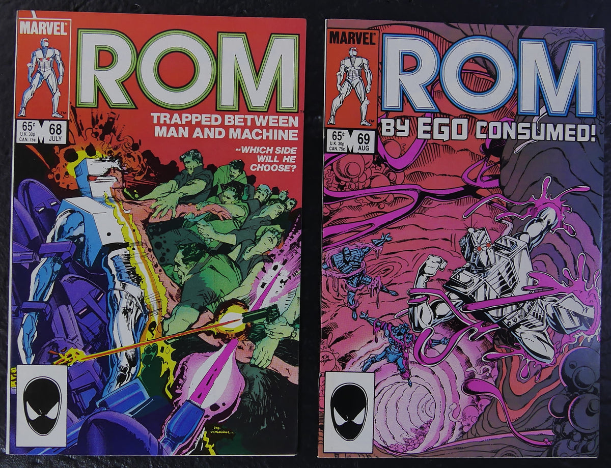 ROM #68-71 Steve Ditko Collection Marvel 1985
