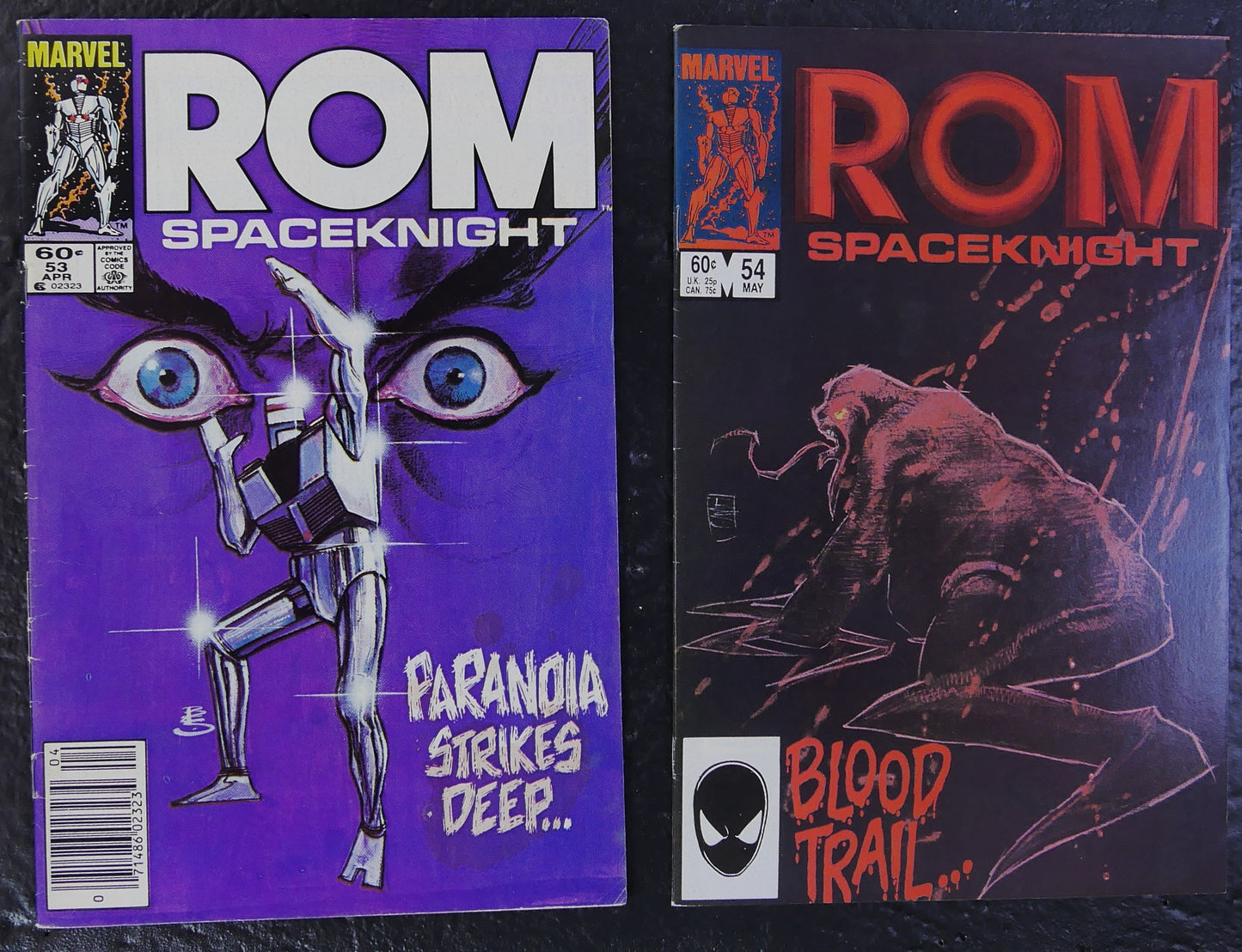 ROM #53-56 Wraith War Marvel 1984