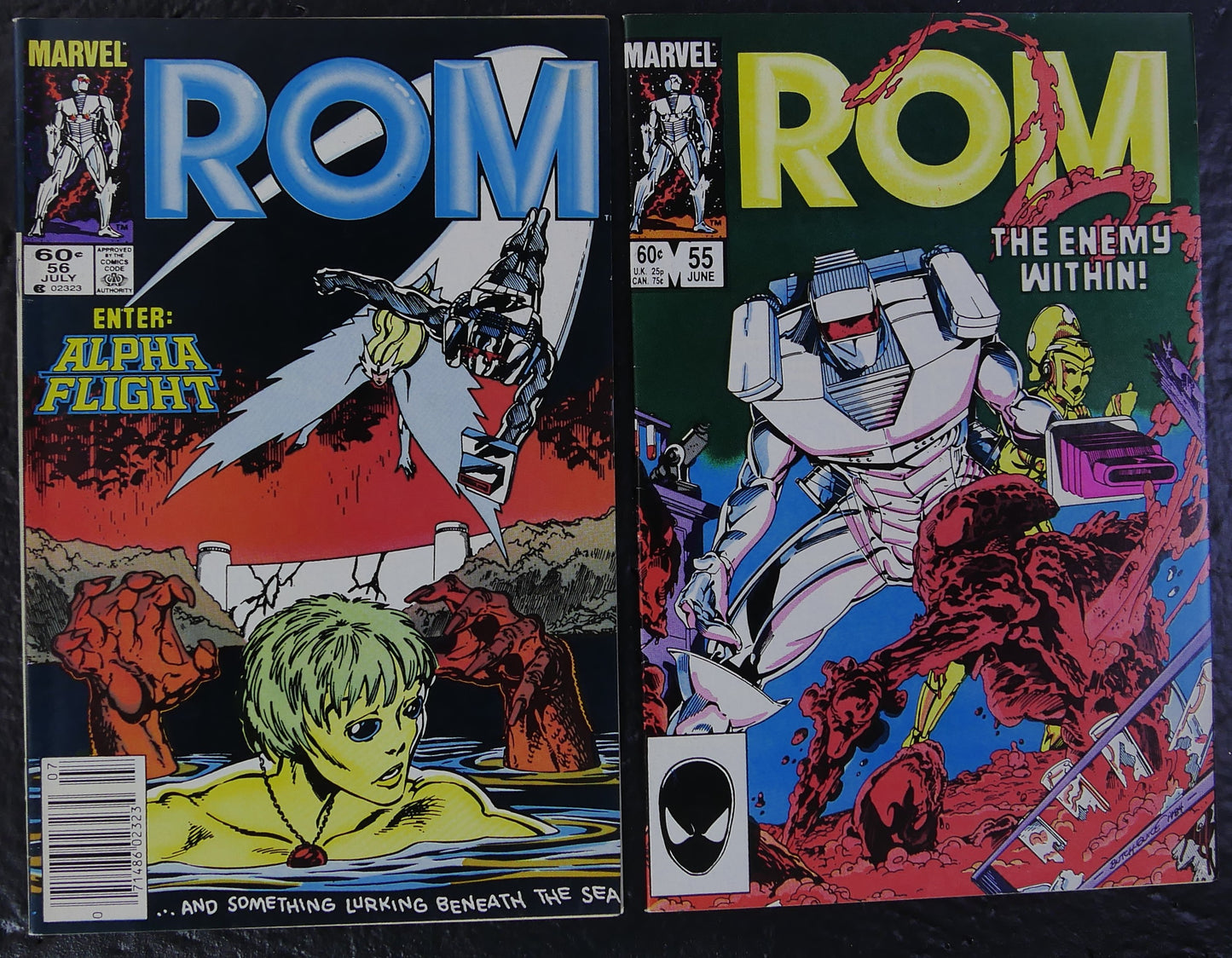 ROM #53-56 Wraith War Marvel 1984