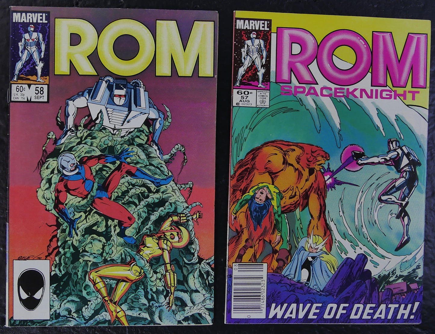 ROM #55-59 Wraith War: Alpha Flight & Ant-Man Marvel 1984