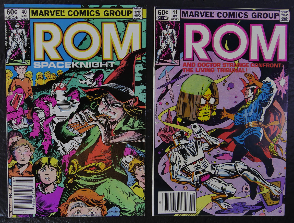ROM #40-43 Sal Buscema Doctor Strange Marvel 1983 4-Comic Lot