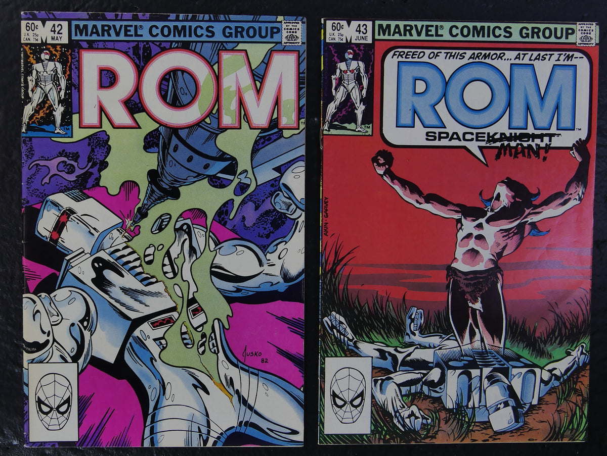 ROM #40-43 Sal Buscema Doctor Strange Marvel 1983 4-Comic Lot