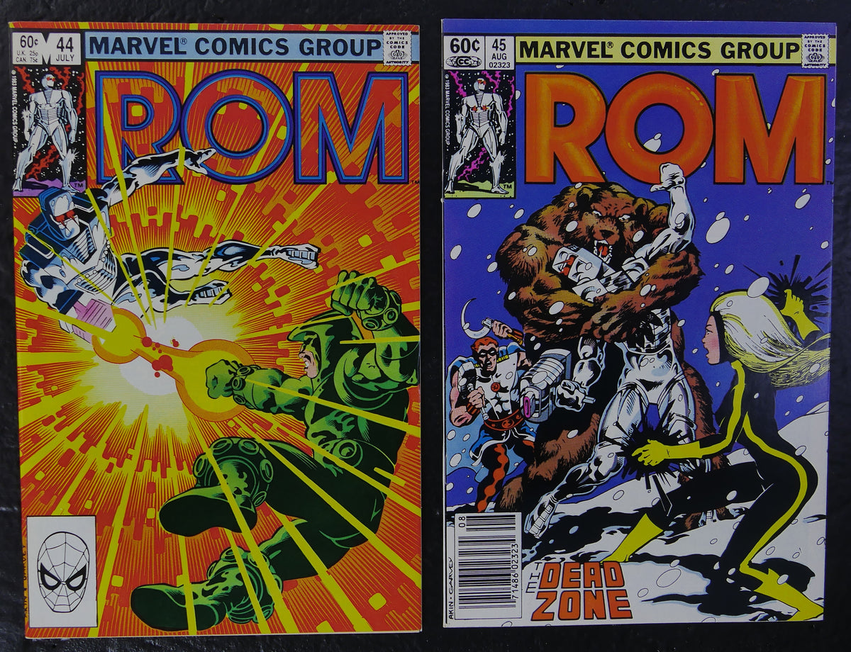 ROM #42-45 Human Again & Soviet Super-Soldiers Marvel 1983