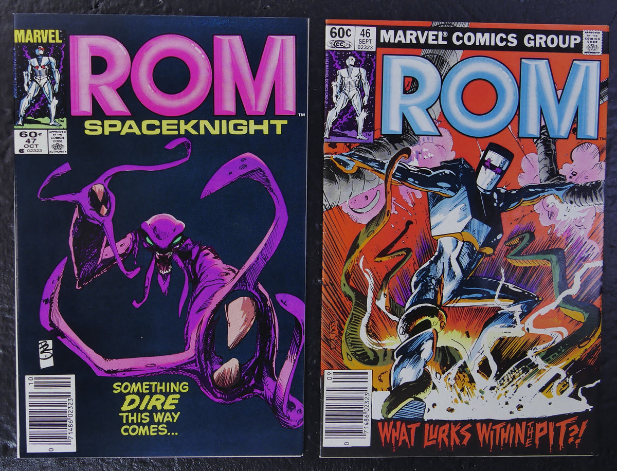 ROM #46-49 Wraith War: Bestiary to Massacre Marvel 1983
