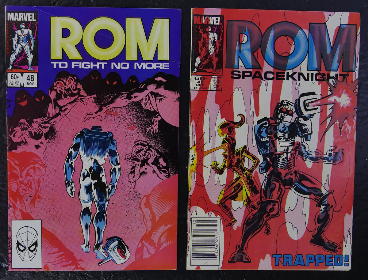 ROM #46-49 Wraith War: Bestiary to Massacre Marvel 1983