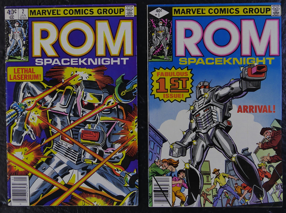 ROM #1-4 1st Appearance ROM Frank Miller Covers Marvel 1979-1980 Lot