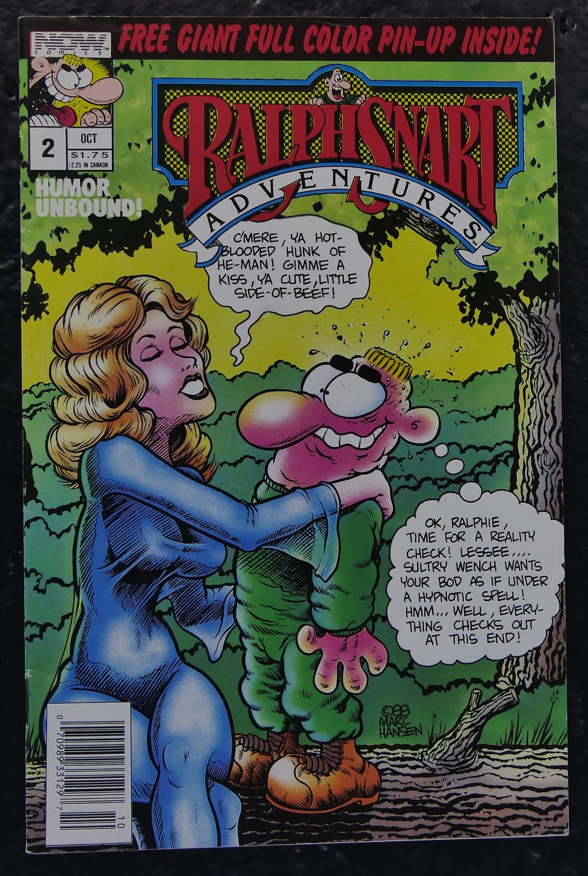 Ralph Snart Adventures #2 (1988) NOW Comics newsstand comic book cover