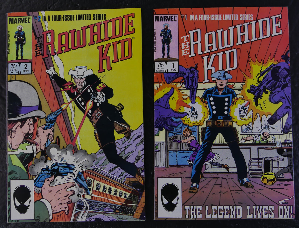 Rawhide Kid #1-4 Complete Limited Series Direct Bundle Marvel 1985