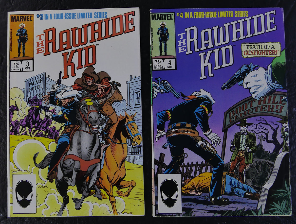 Rawhide Kid #1-4 Complete Limited Series Direct Bundle Marvel 1985