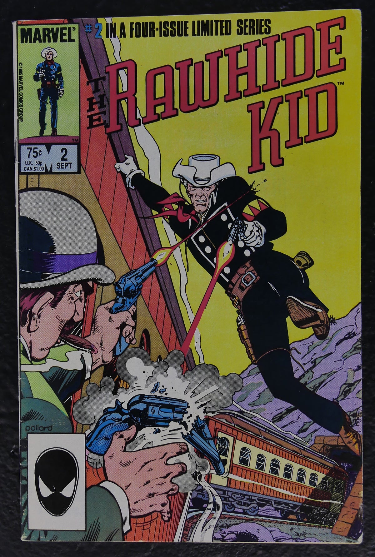 Rawhide Kid #2 (1985) Marvel direct-edition comic book cover