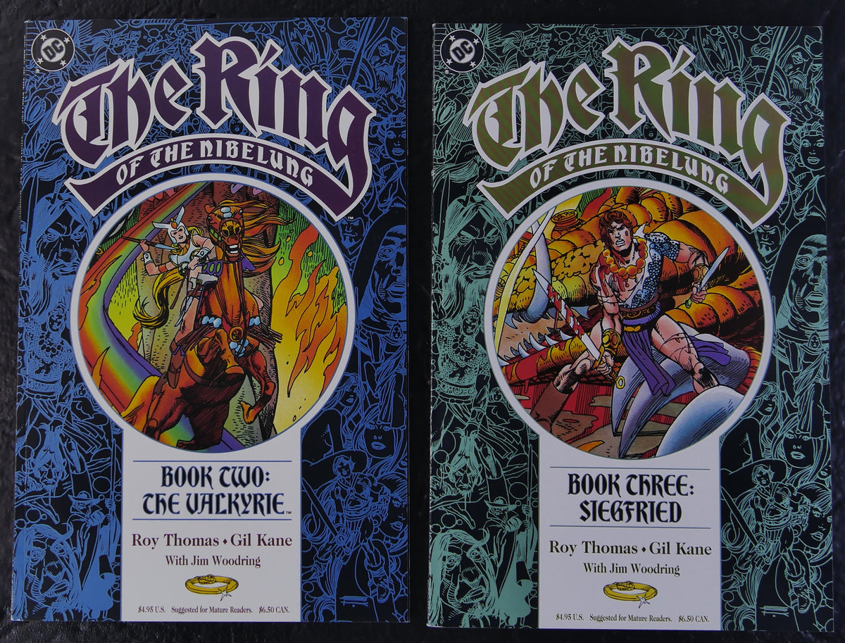The Ring of the Nibelung #2-3 Gil Kane 2 Copies Each DC 1990